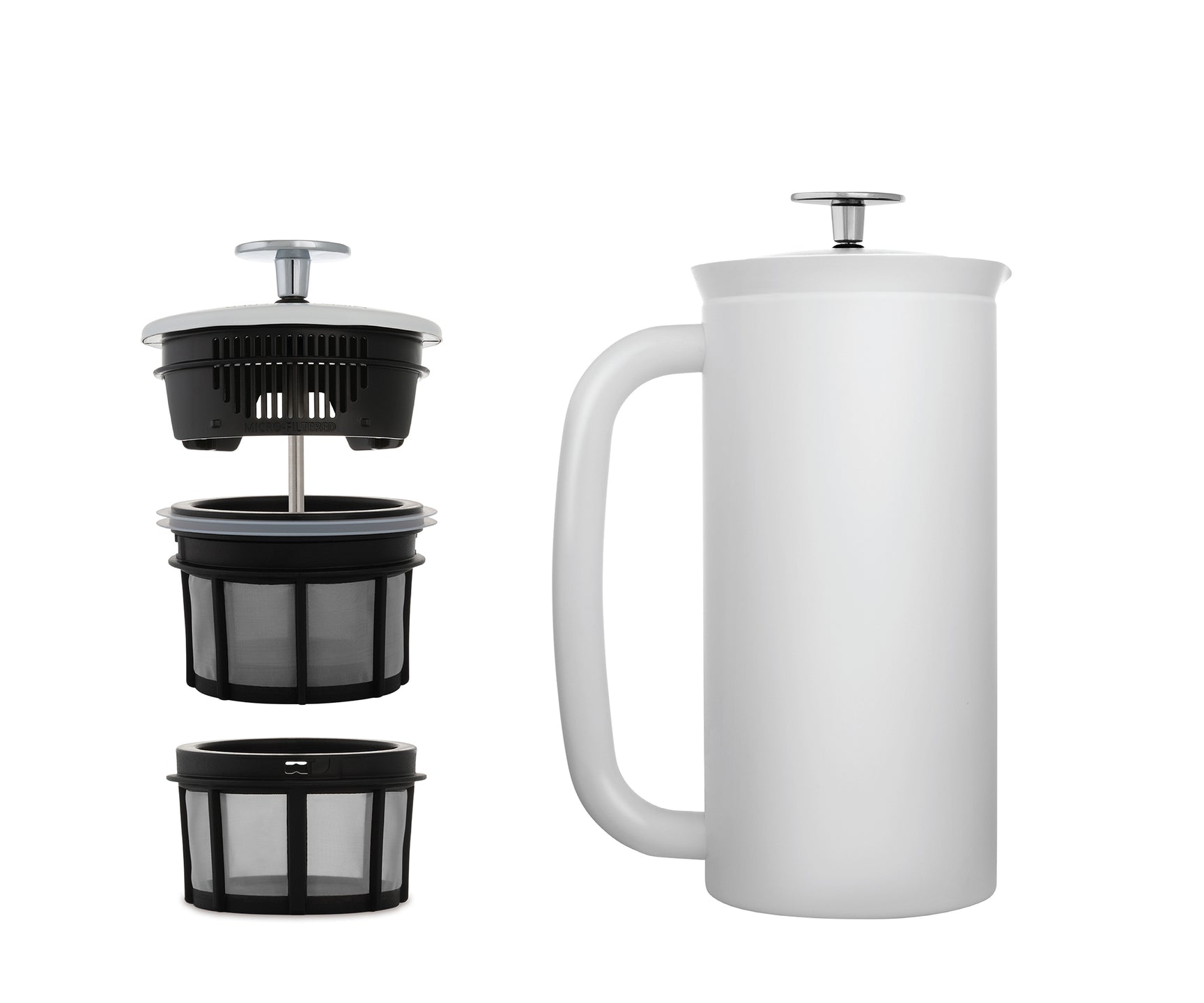 Camping Aluminum Coffee Pot with French Press 750ML – widesea outdoor